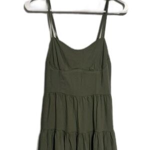 Aéropostale Olive Green Strappy Dress